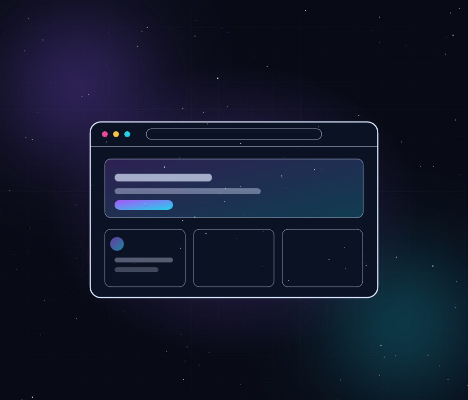 Web-to-Web — a web product in space